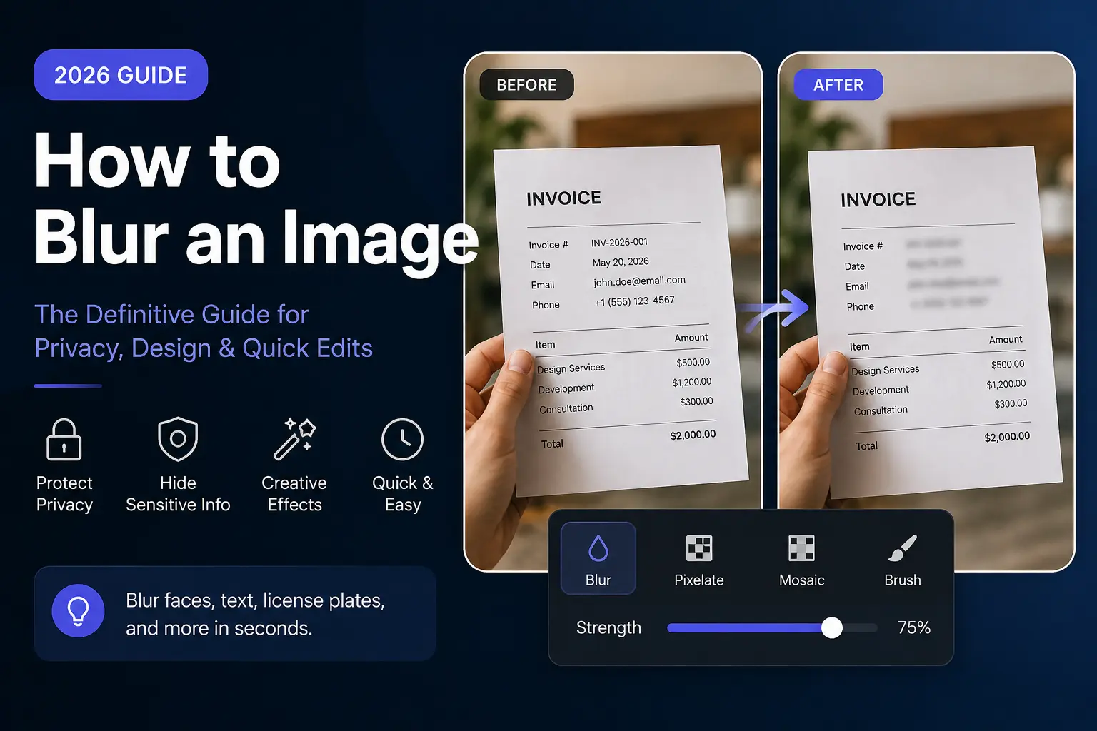 How to Blur Image